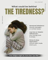 "Feeling constantly exhausted, illustrating persistent fatigue that should not be ignored"